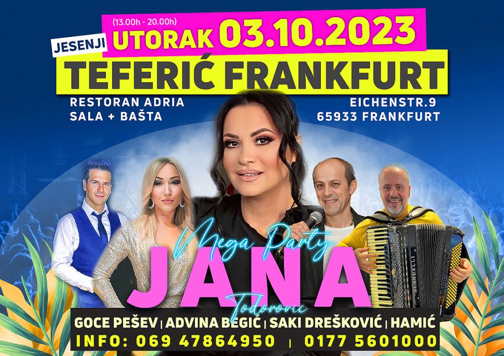 03.10. FRANKFURT – Jesenji teferic – Jana, Advina, Saki, Hamic, Goce