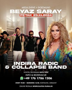 29.11. DORTMUND – Indira Radic & Collapse Bend