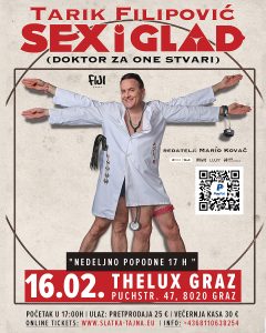 16.02. GRAZ – Tarik Filipović – StandUp Comedy