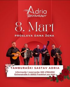 08.03. FRANKFURT – Proslava Dana Zena