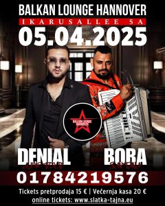 05.04. HANNOVER – Denijal Ahmetovic & Bora Santana