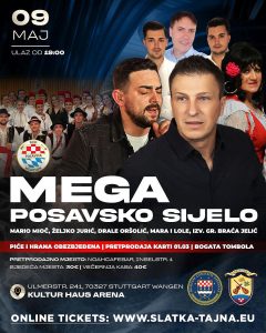 09.05. STUTTGART – Mega Posavsko Sijelo