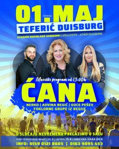 01.05. TEFERIC DUISBURG – Cana, Advina & Nerko