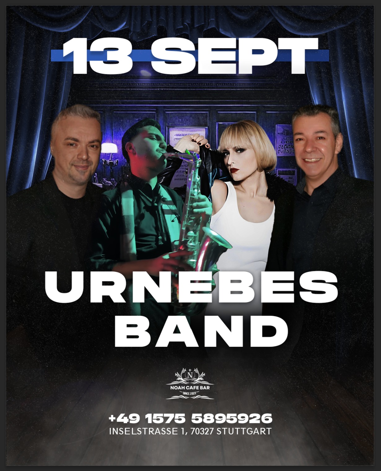 13.09. STUTTGART – Urnebes Bend