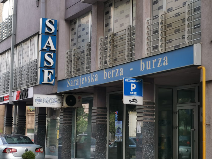 Na Sarajevskoj berzi ostvaren promet od 219.832 KM