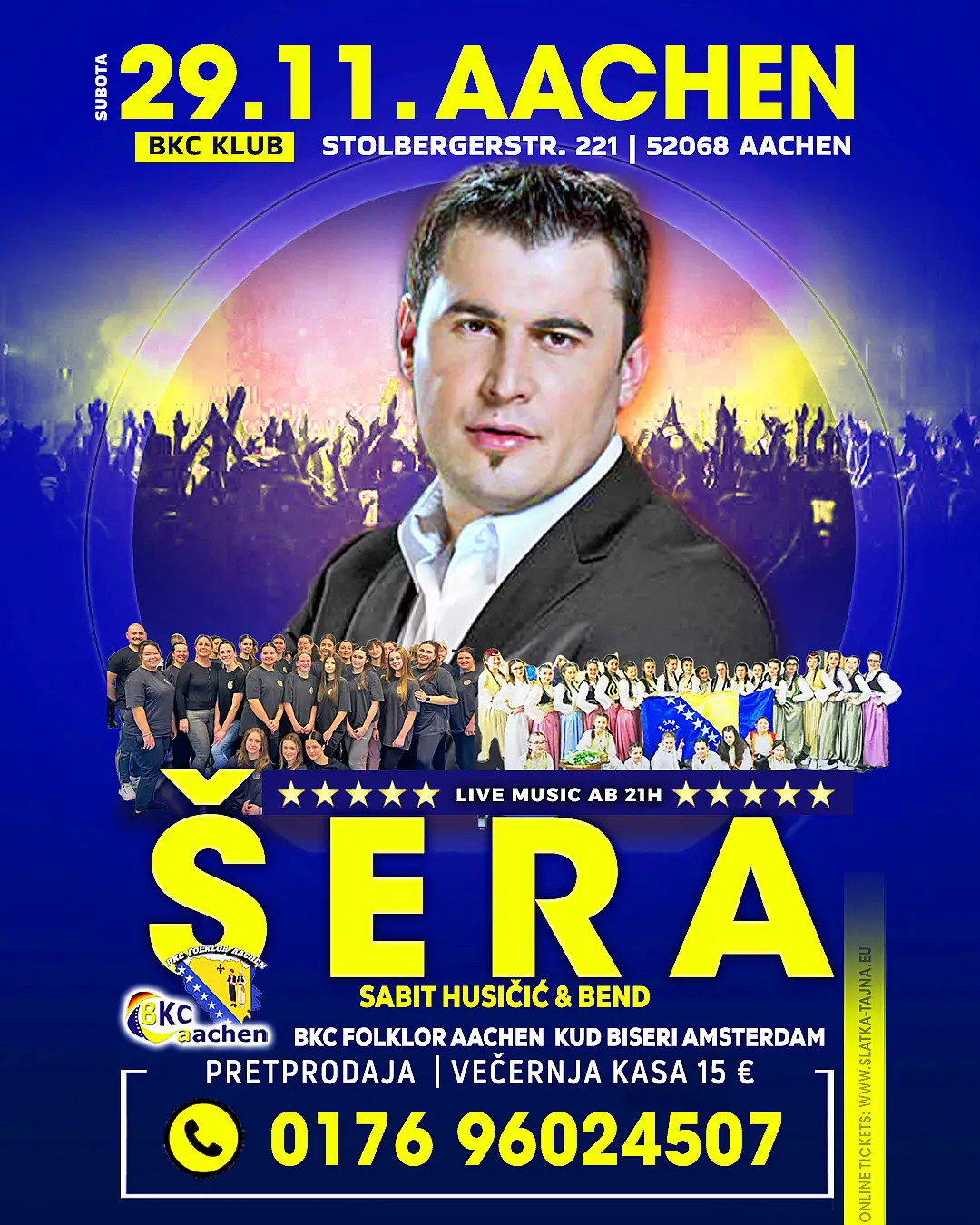29.12. AACHEN – Šera & Folklori