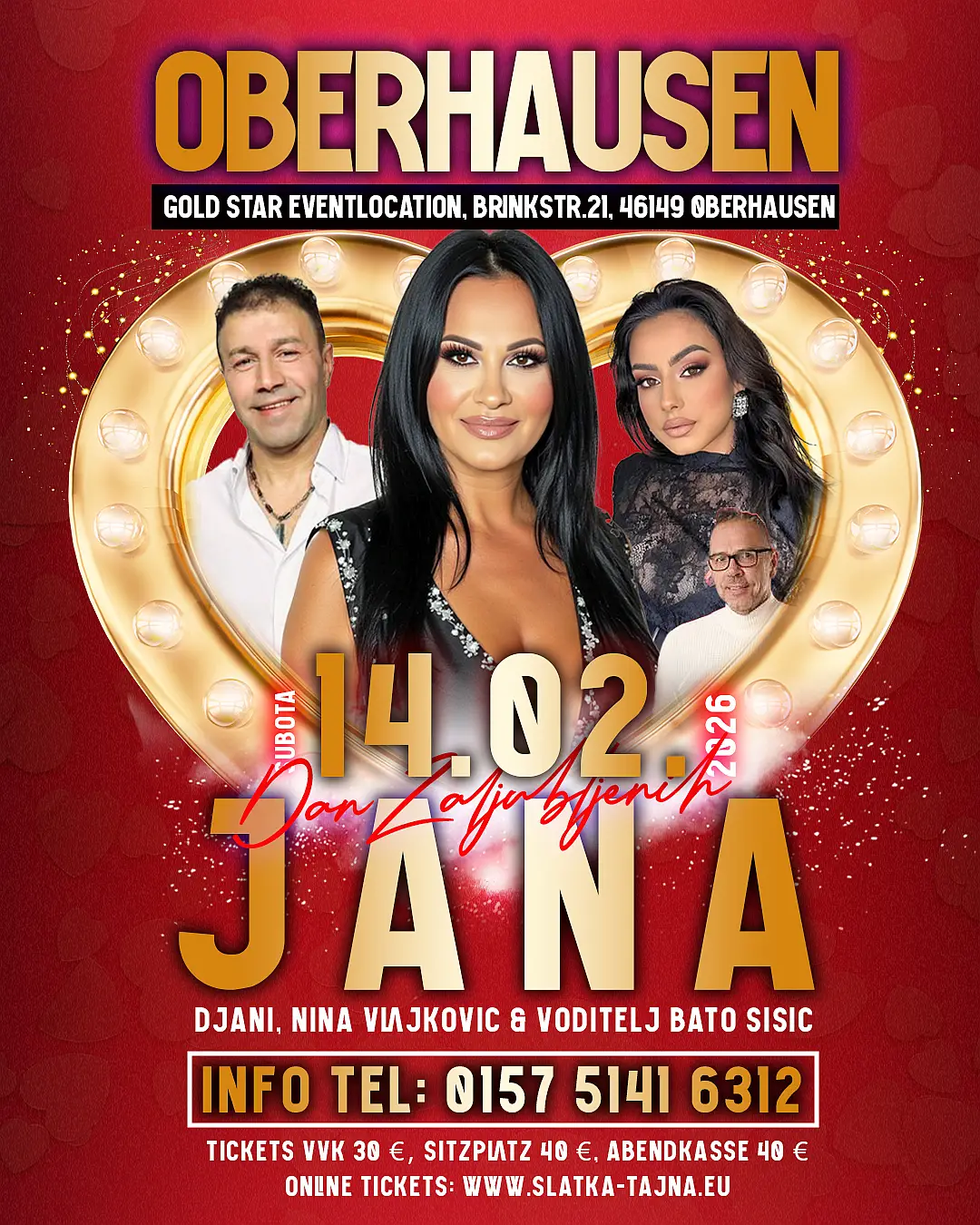 14.02. OBERHAUSEN – JANA, Nina Vlajkovic & Djani