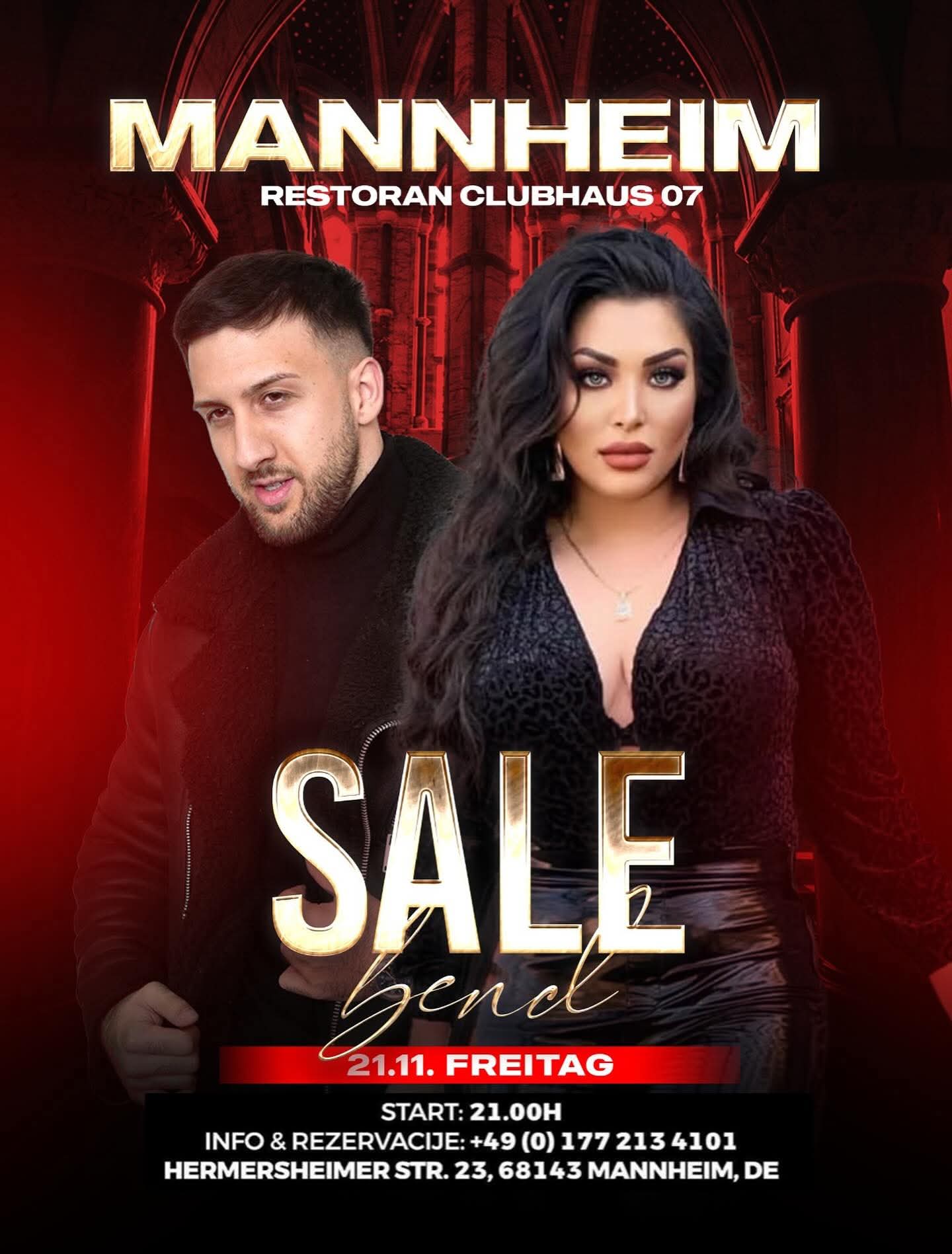 21.11. MANNHEIM – SALE Bend