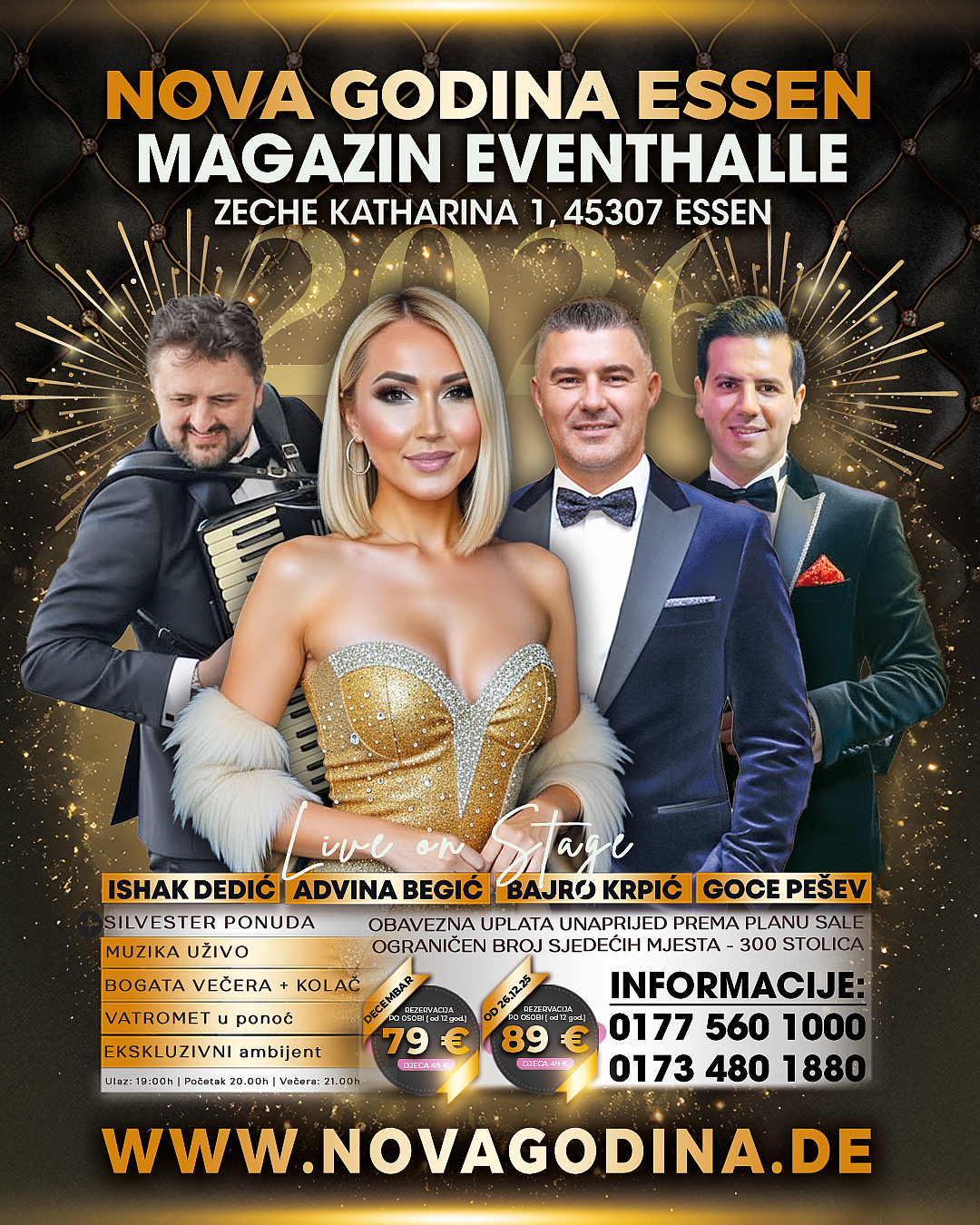 31.12. ESSEN – DOČEK NOVE GODINE