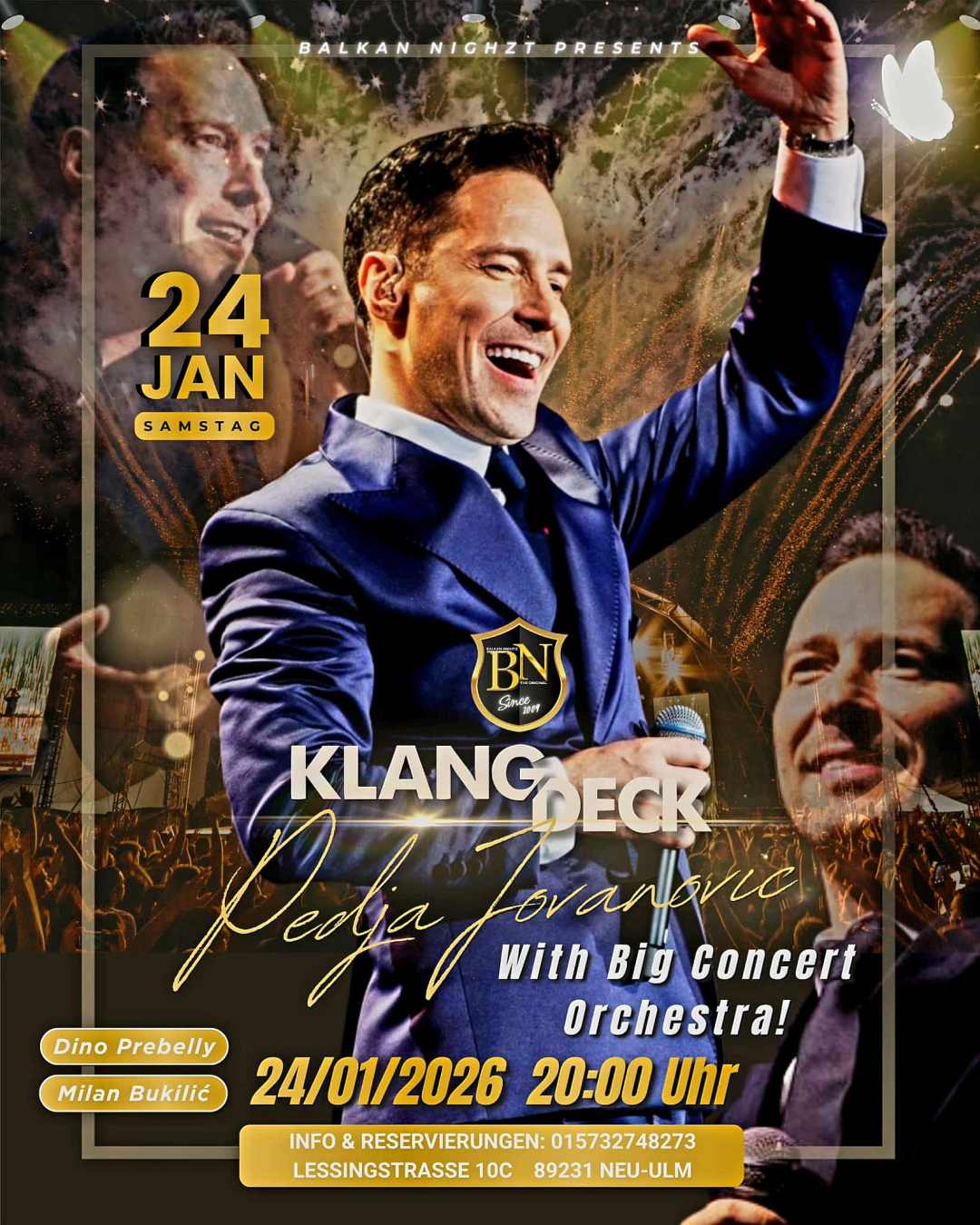 24.01. NEU-ULM – Peđa Jovanović & Big Concert Orchestra