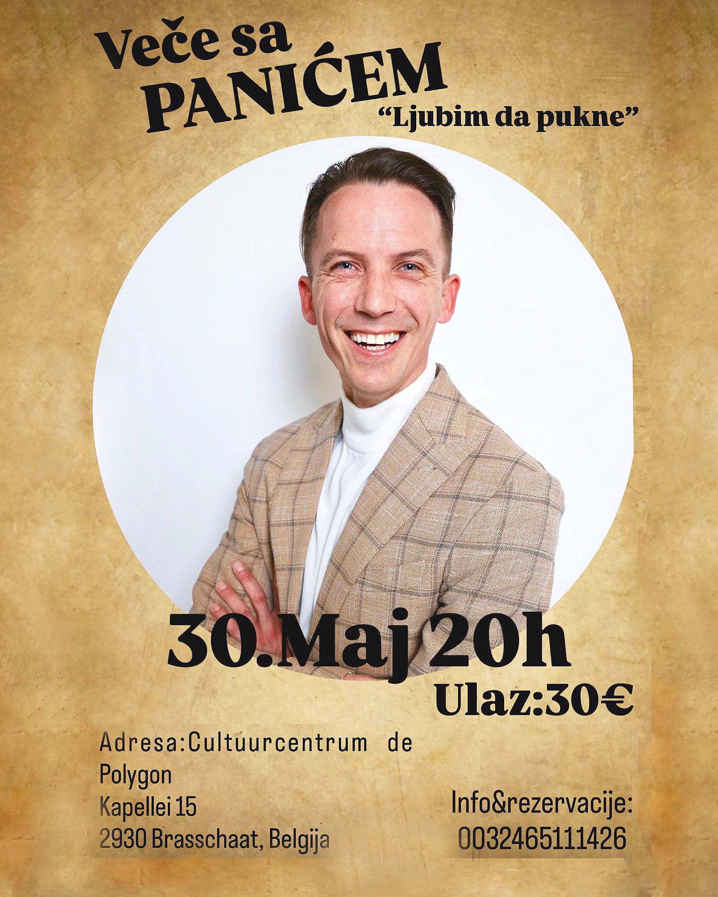 30.05. ANTWERPEN – Vece sa Panicem