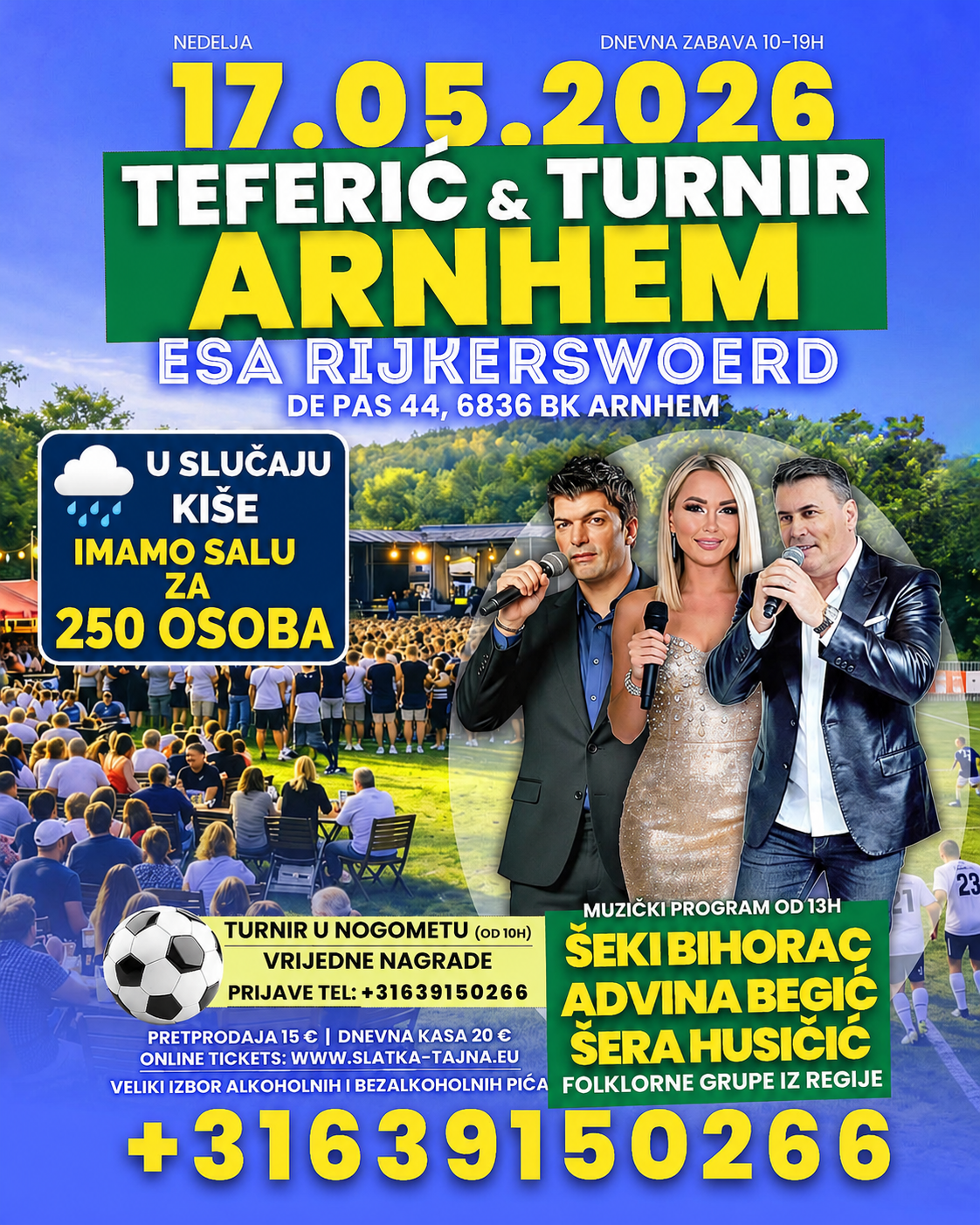 17.05. TEFERIC & TURNIR ARNHEM ✨ Šeki Bihorac ✨ Advina Begić ✨ Šera Husičić