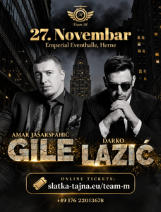 27.11. HERNE – AMAR GILE & DARKO LAZIĆ